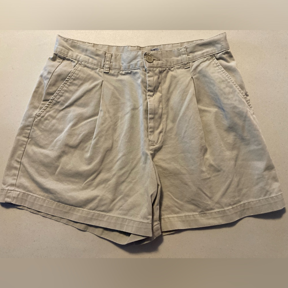 Old Navy Khaki Shorts. Size 10